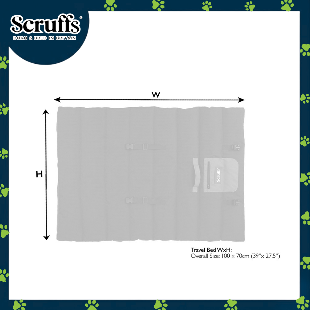 Scruffs Expedition Roll Up Travel Pet Bed