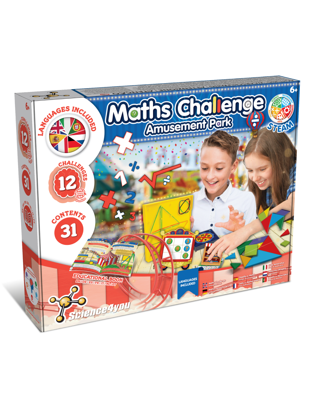Science 4 You Math Challenge Amusement Park