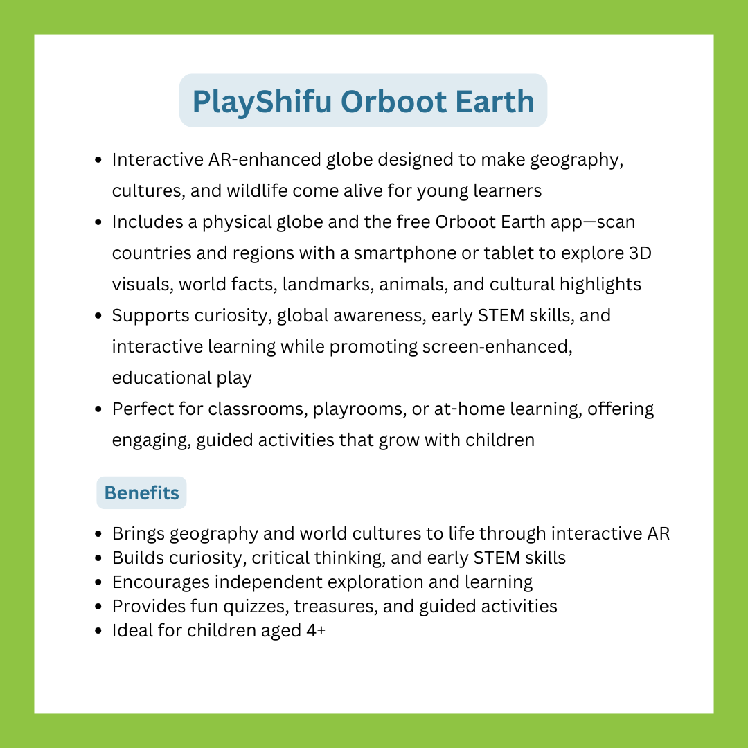 PlayShifu Orboot Earth Educational Learning Toy