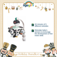 Tiny Love Ogagift Bundle Take-Along Mobile Toy + Tiny Love Double Sided First Book+ Lansinoh Lanolin Cream 40ml : Perfect for Gifting and Play for Newborn
