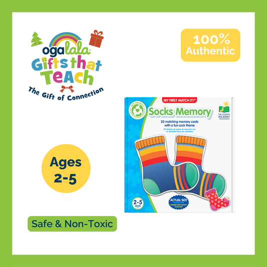 The Learning Journey My First Memory Game - Sock Match (NEW)