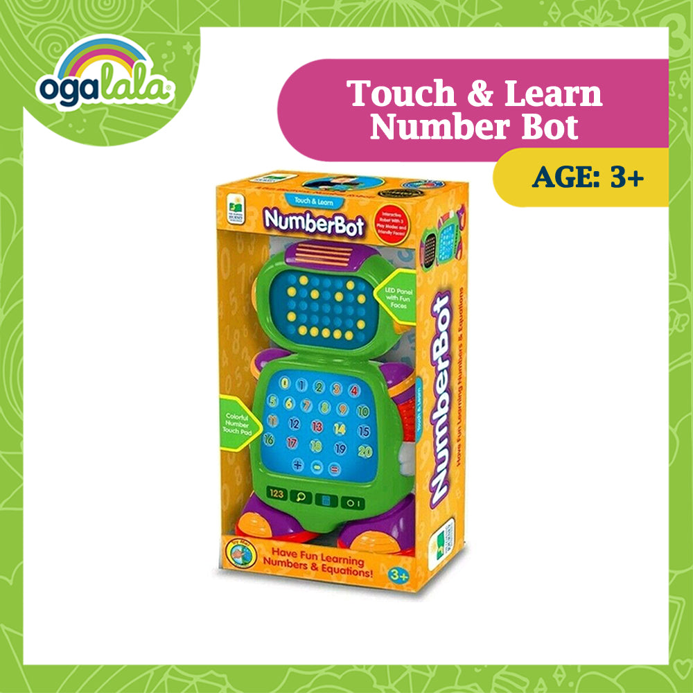 Touch & Learn Number Bot