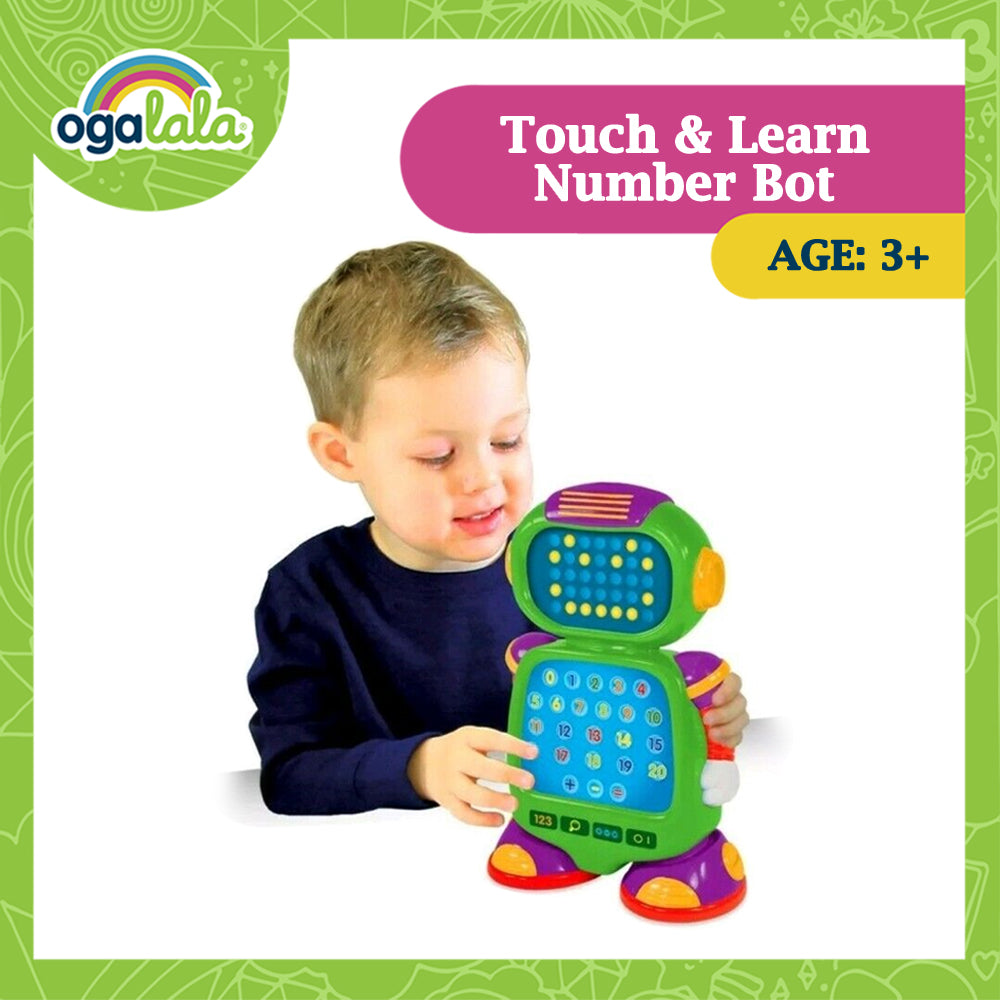 Touch & Learn Number Bot