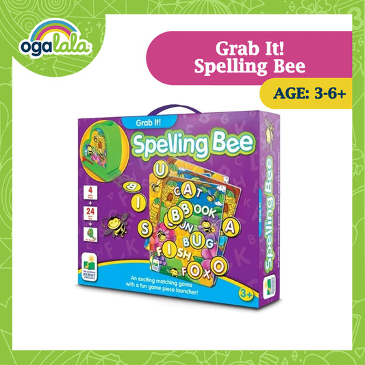THE LEARNING JOURNEY Grab It Spelling Bee