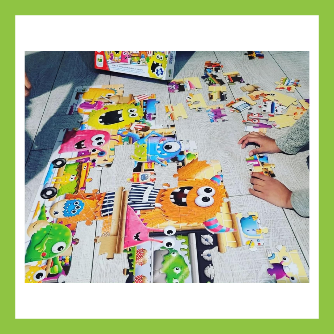 Puzzle Doubles! Glow In The Dark! Monsters