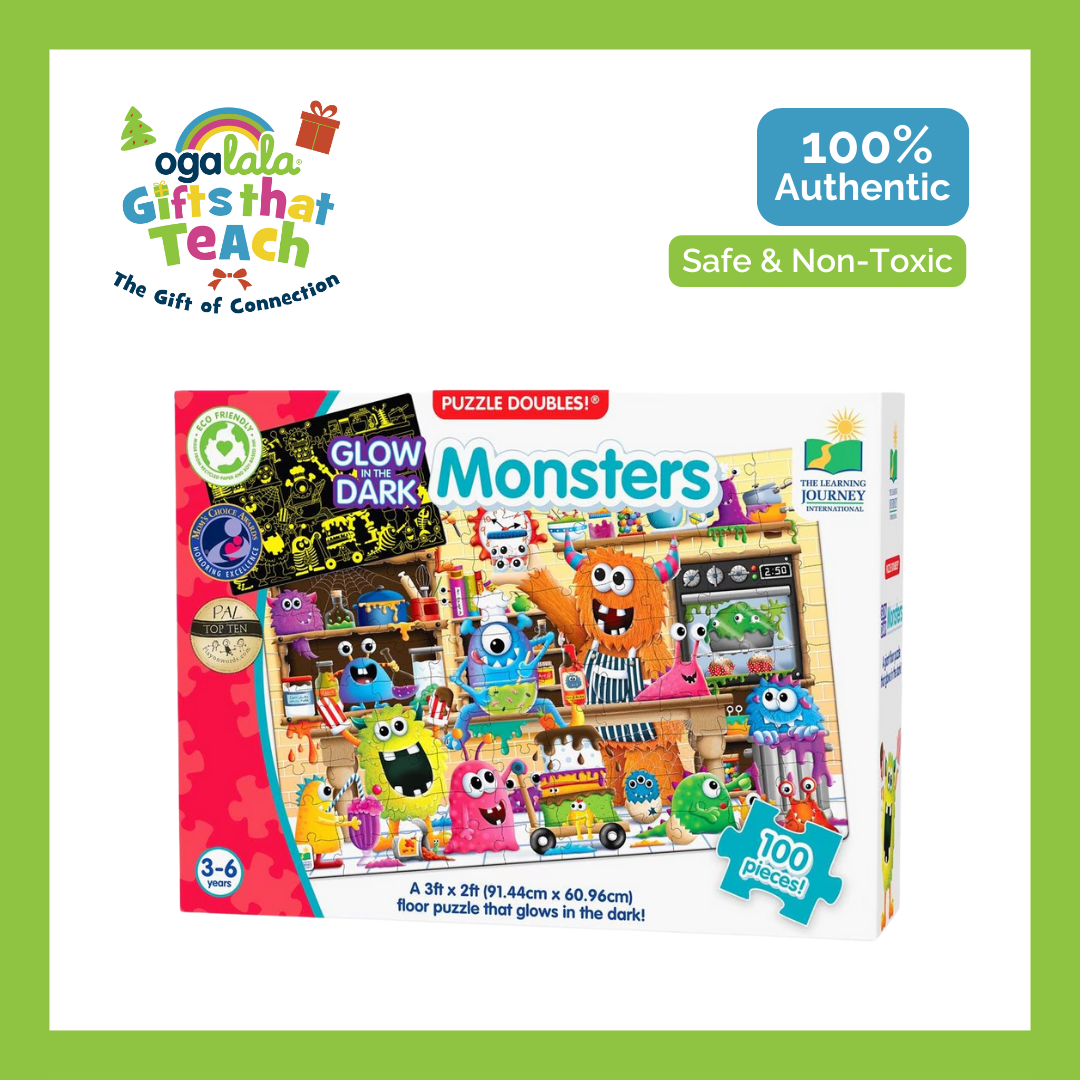 Puzzle Doubles! Glow In The Dark! Monsters