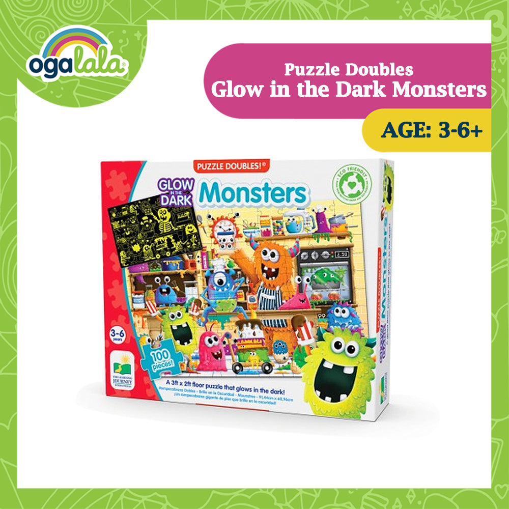 Puzzle Doubles! Glow In The Dark! Monsters