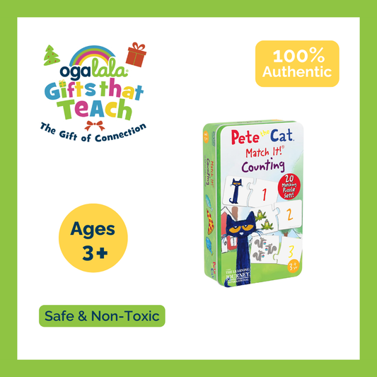 The Learning Journey Pete the Cat - Match It! Tin - Counting  (NEW)
