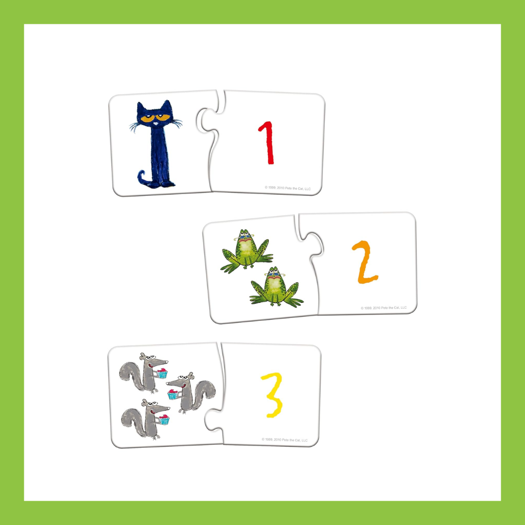 The Learning Journey Pete the Cat - Match It! Tin - Counting  (NEW)