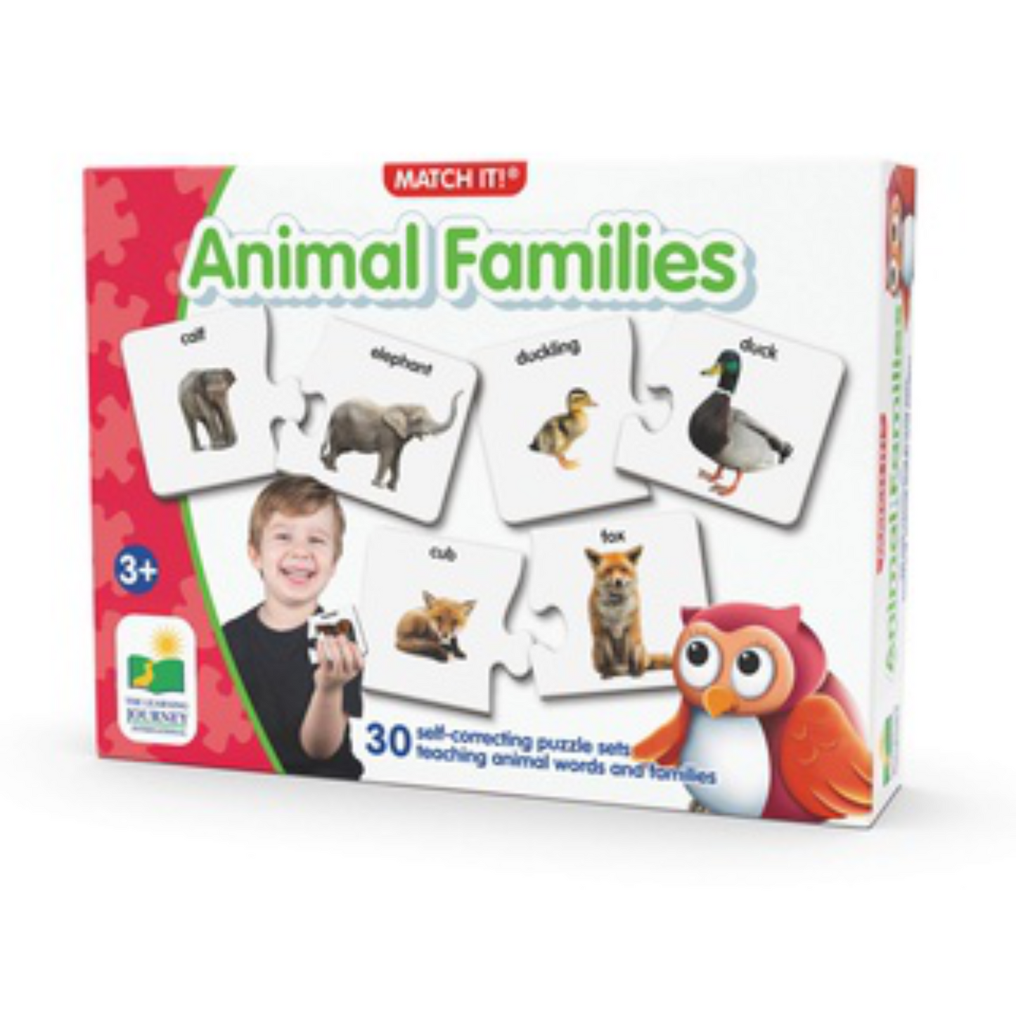 The Learning Journey Match It! - Animal Families