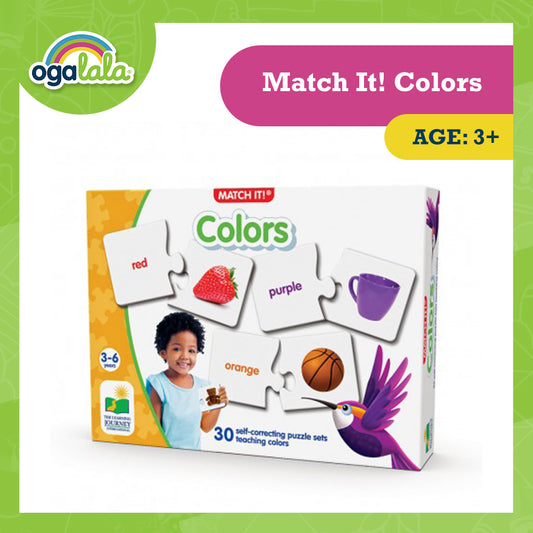 The Learning Journey Colors (30 Self-Correcting Puzzle Sets teaching colors)