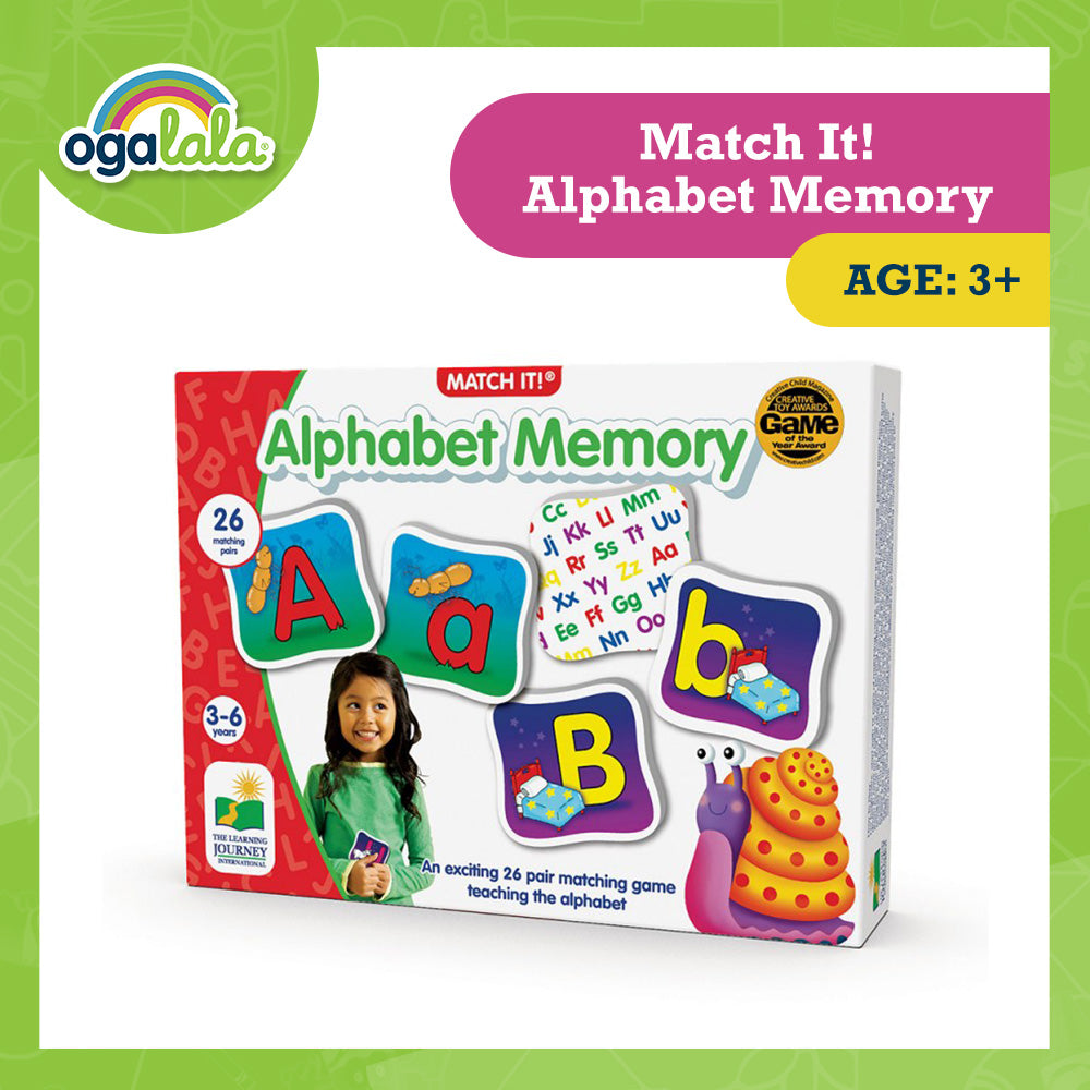 The Learning Journey Match It! Memory - Alphabet