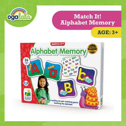 The Learning Journey Match It! Memory - Alphabet