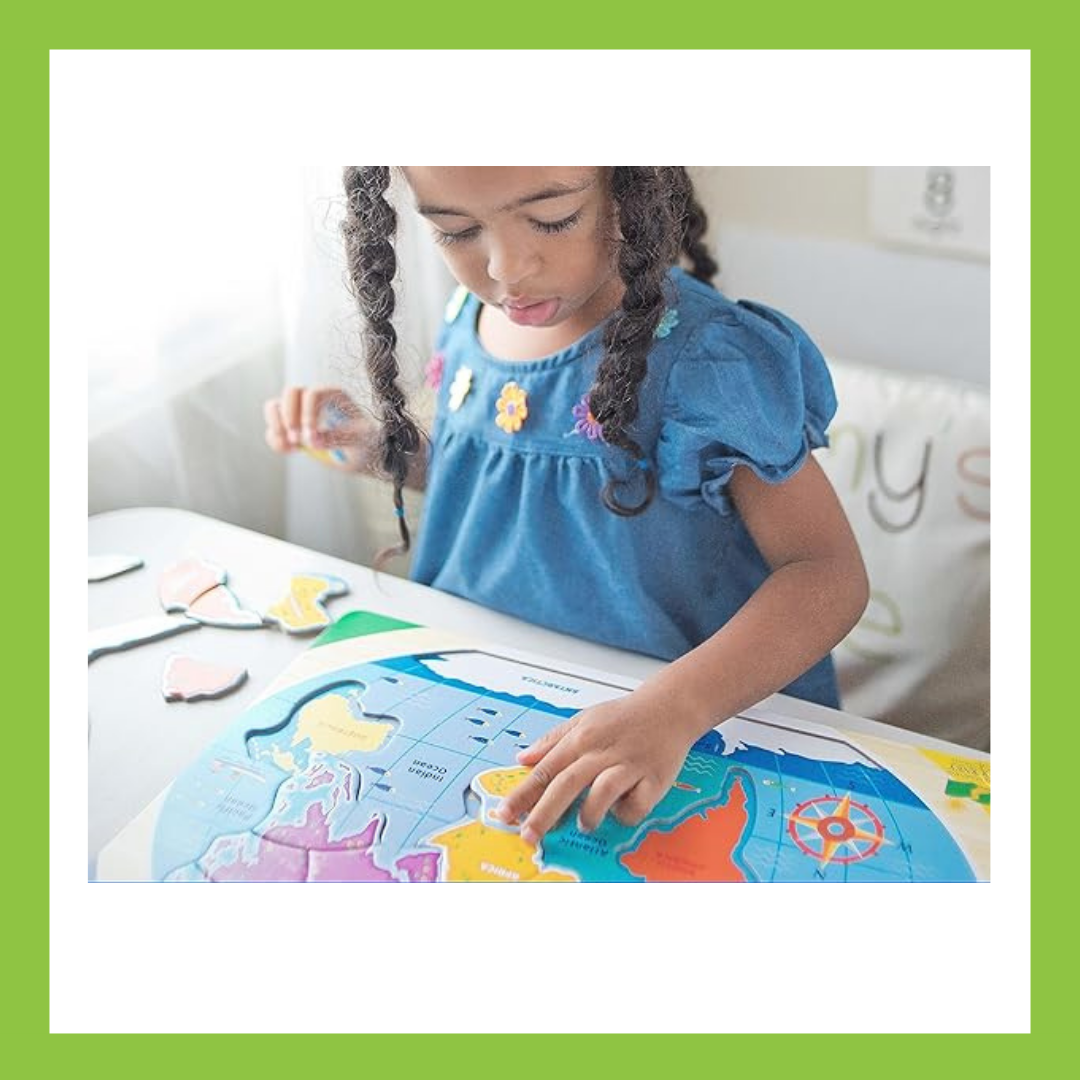 The Learning Journey Lift & Learn Continents & Oceans