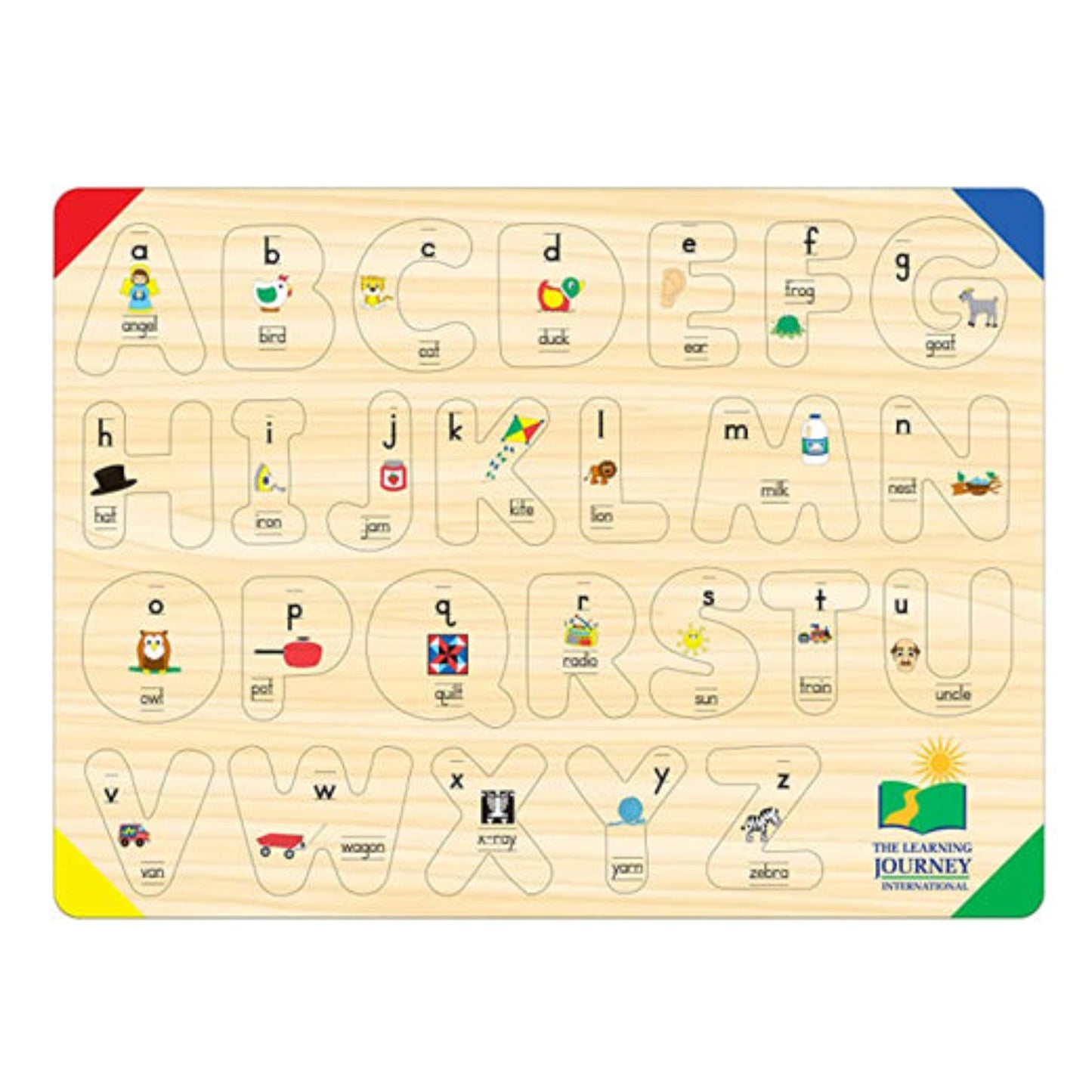 The Learning Journey Lift & Learn ABC Puzzle