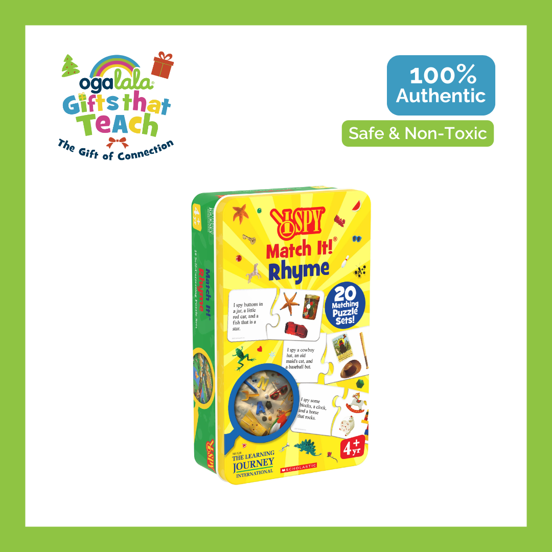 The Learning Journey I Spy - Match It! Tin - Rhyme (NEW)