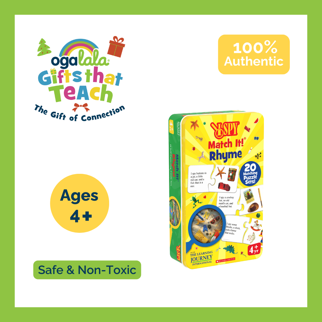 The Learning Journey I Spy - Match It! Tin - Rhyme (NEW)