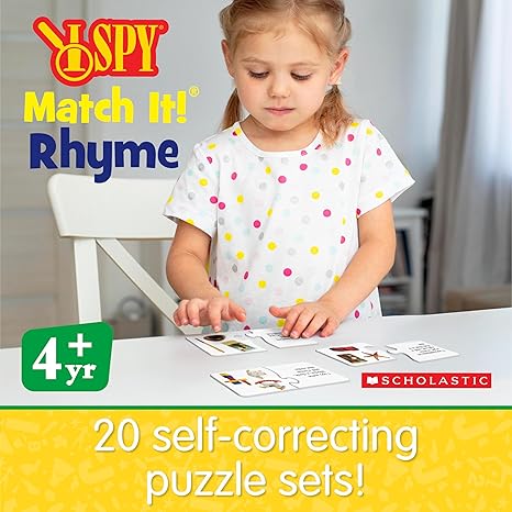 The Learning Journey I Spy - Match It! Tin - Rhyme (NEW)