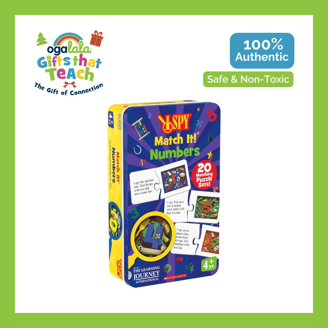 The Learning Journey I Spy - Match It! Tin - Numbers (NEW)