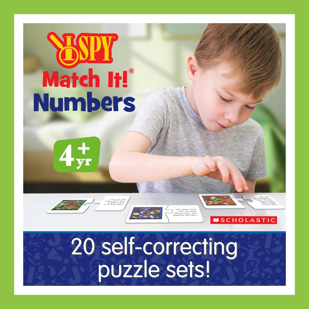 The Learning Journey I Spy - Match It! Tin - Numbers (NEW)