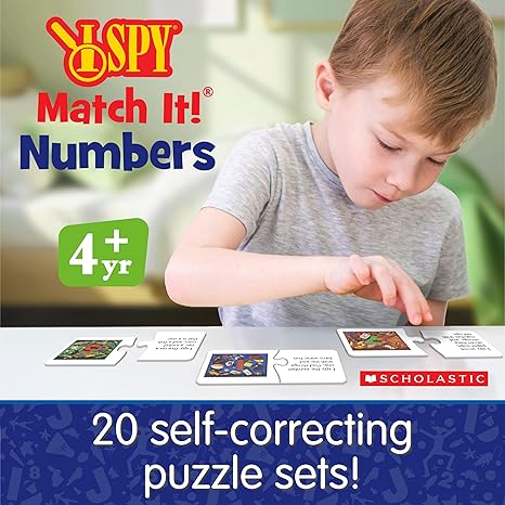 The Learning Journey I Spy - Match It! Tin - Numbers (NEW)