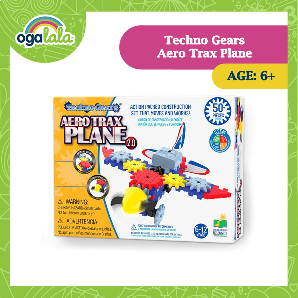 THE LEARNING JOURNEY Techno Gears Aero Trax Plane