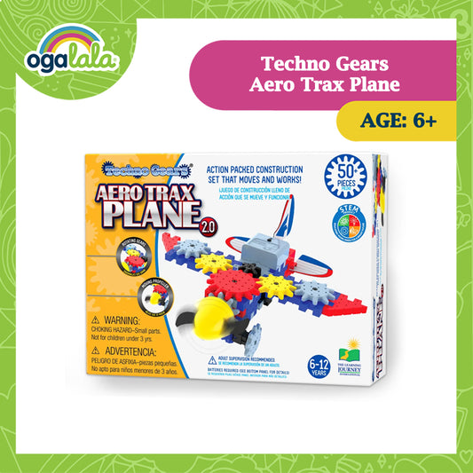 THE LEARNING JOURNEY Techno Gears Aero Trax Plane