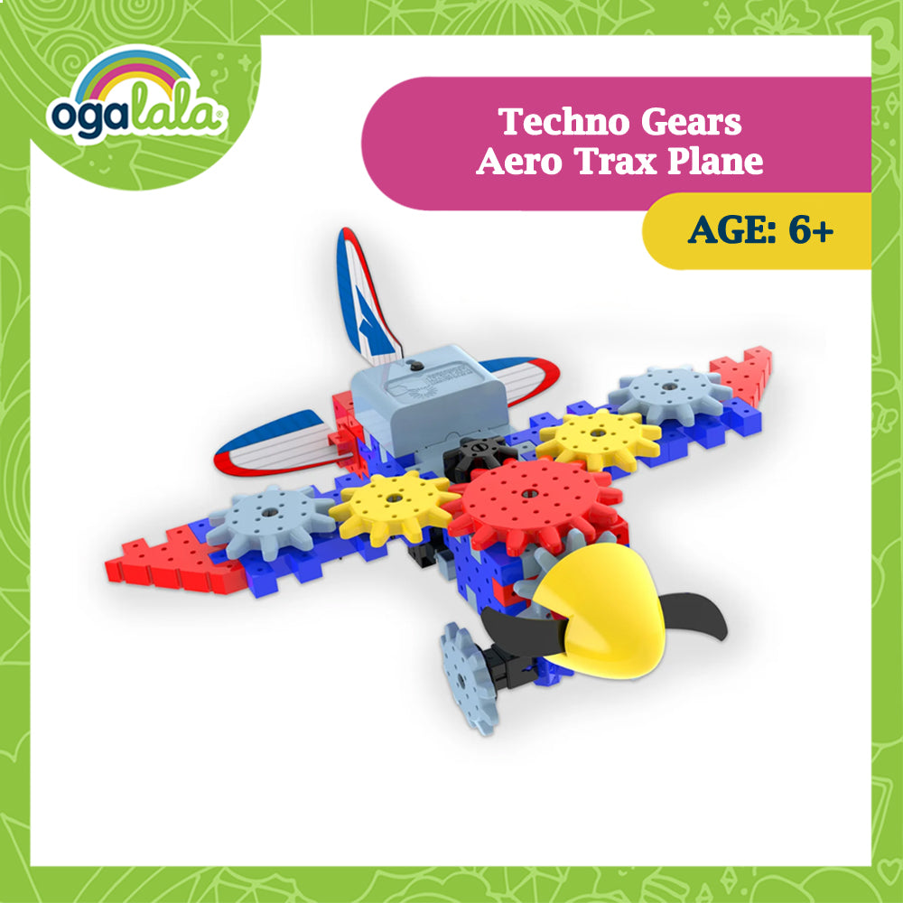 THE LEARNING JOURNEY Techno Gears Aero Trax Plane