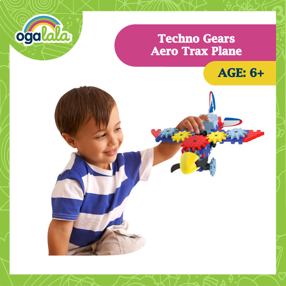 THE LEARNING JOURNEY Techno Gears Aero Trax Plane