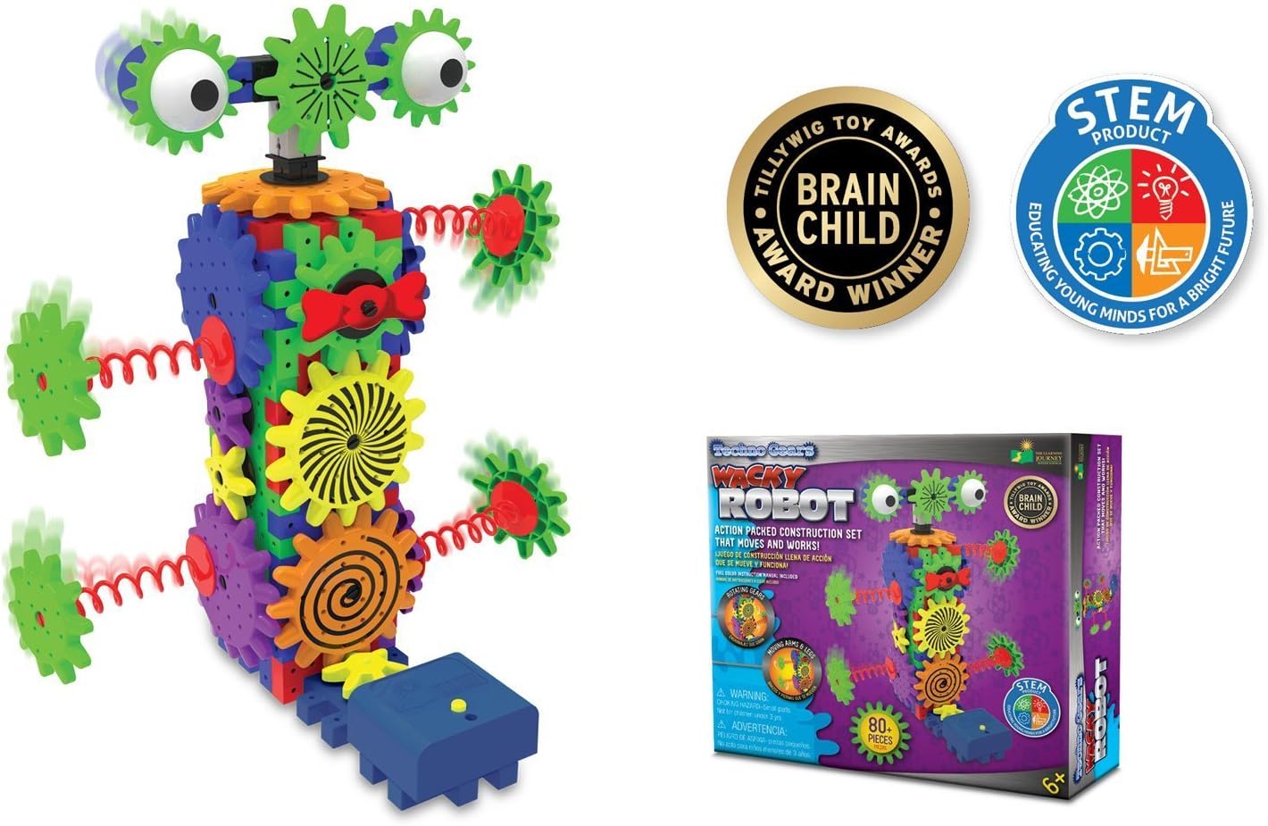 The Learning Journey Techno Gears Wacky Robot