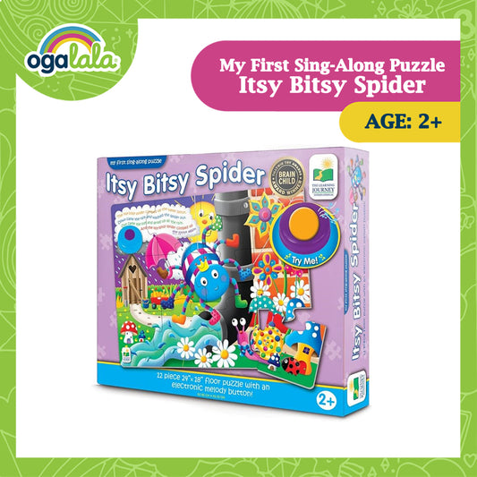 The Learning Journey My First Sing Along Puzzle Itsy Bitsy Spider