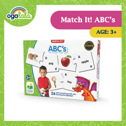 The Learning Journey Match It! - ABCs
