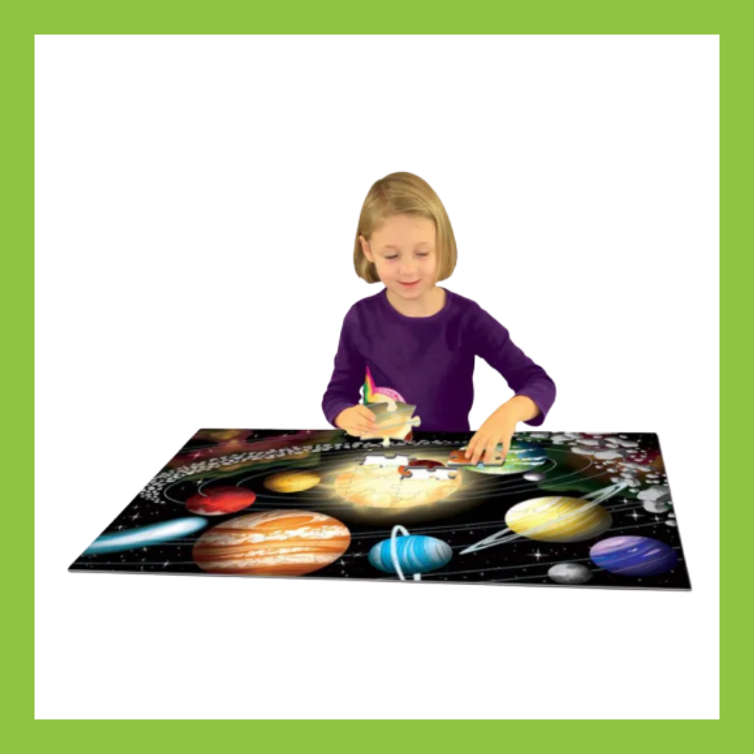 The Learning Journey Puzzle Doubles Glow in the Dark Space