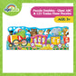 Puzzle Doubles Giant ABC & 123 Train Floor Puzzles