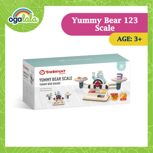 Yummy Bear 123 Scale