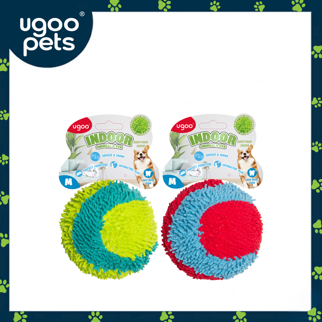Ugoo Foam Squeaky Ball M 2 ASST
