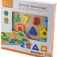 Viga Chunky Puzzle - Numbers & Shapes