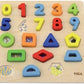 Viga Chunky Puzzle - Numbers & Shapes