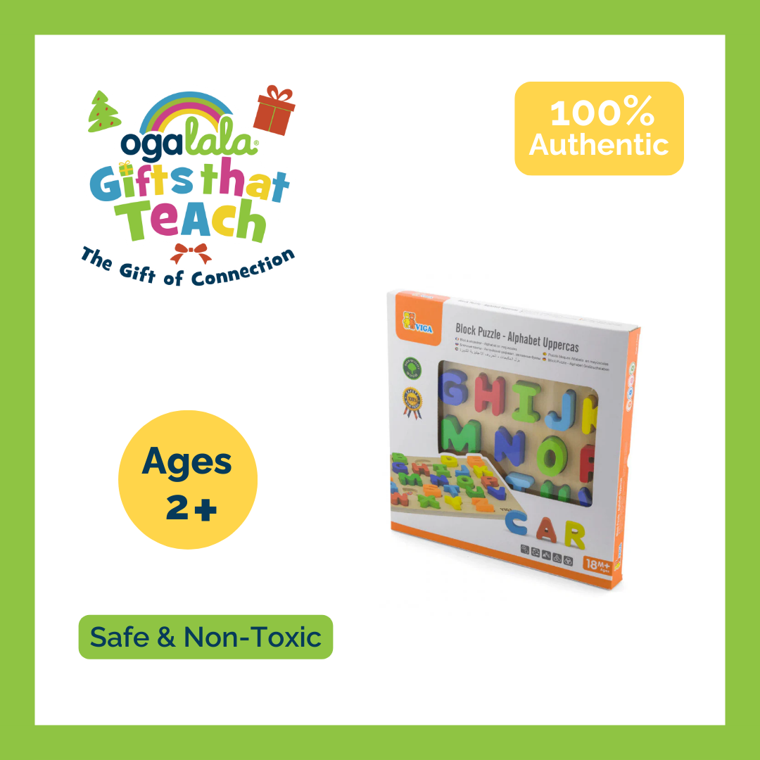 Viga Chunky Puzzle - Uppercase Alphabet