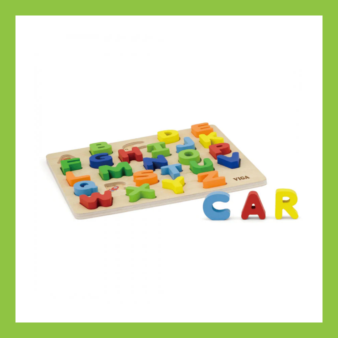 Viga Chunky Puzzle - Uppercase Alphabet