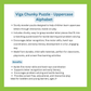 Viga Chunky Puzzle - Uppercase Alphabet
