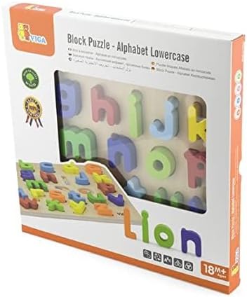 Viga Chunky Puzzle - Lowercase Alphabet