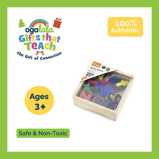 Viga Magnetic Letters - 52pcs