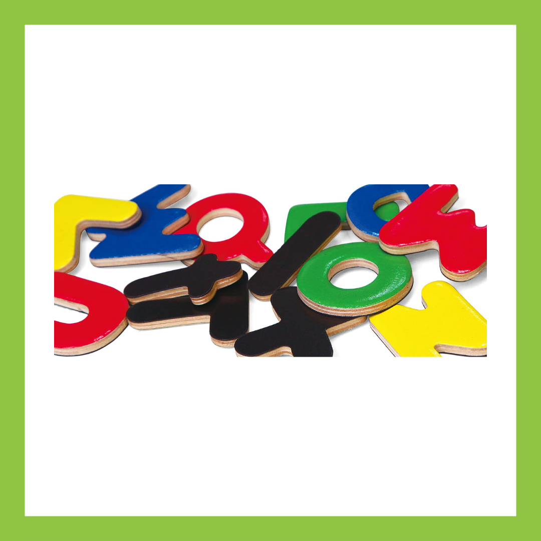 Viga Magnetic Letters - 52pcs