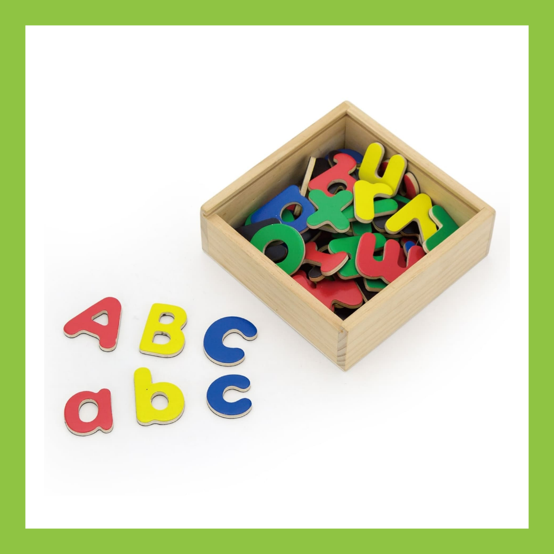 Viga Magnetic Letters - 52pcs