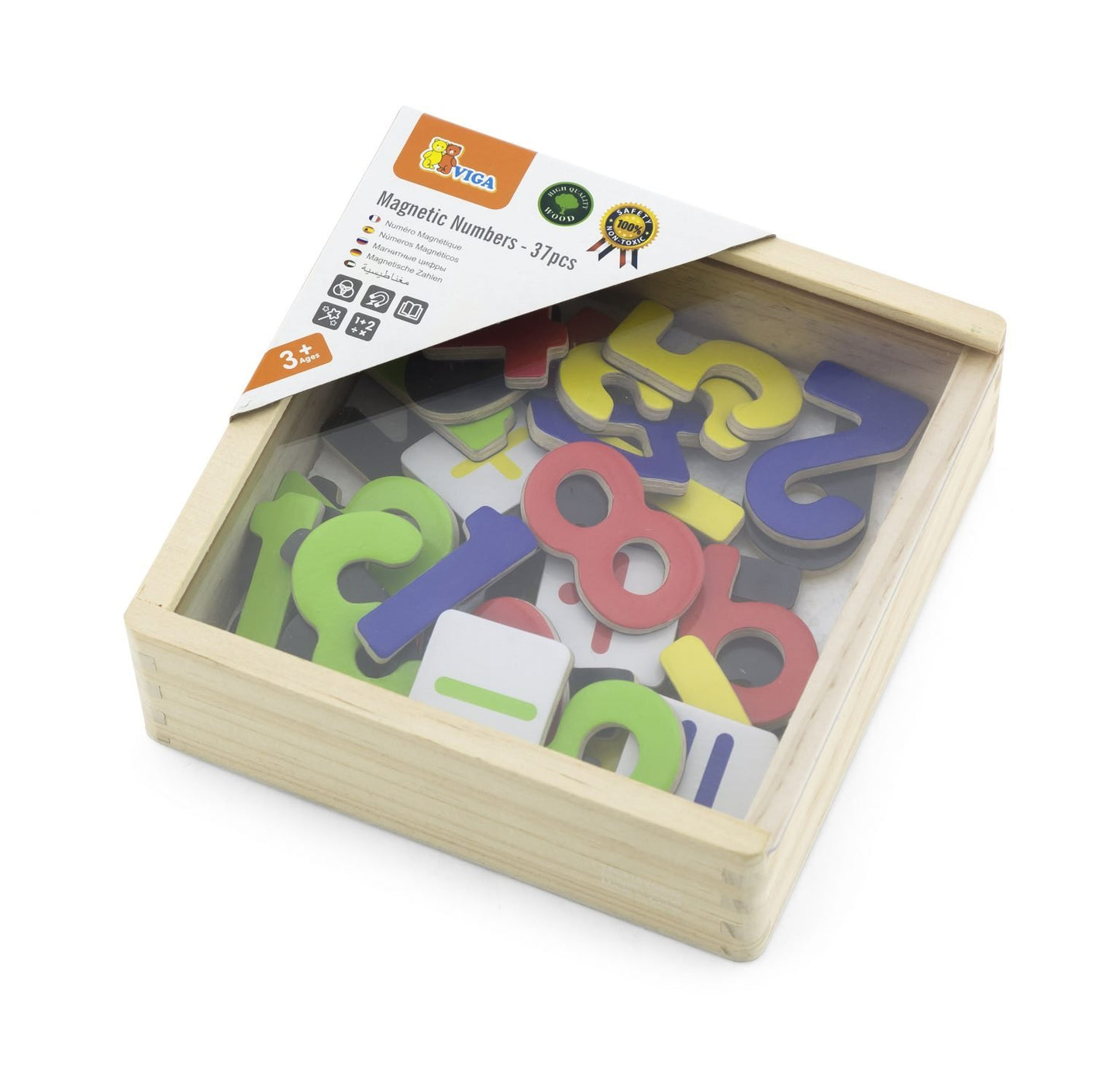 Viga Magnetic Numbers - 37pcs