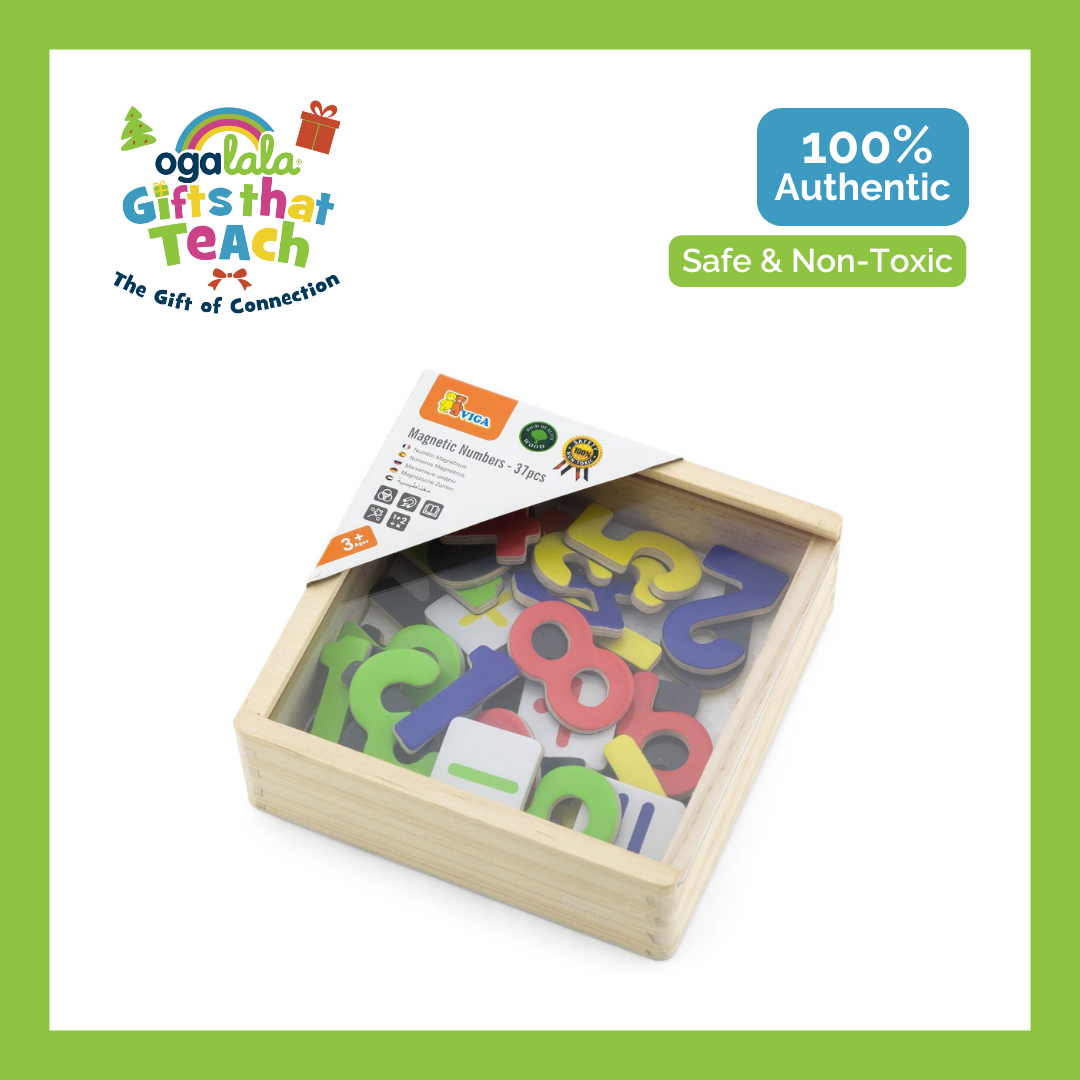 Viga Magnetic Numbers - 37pcs