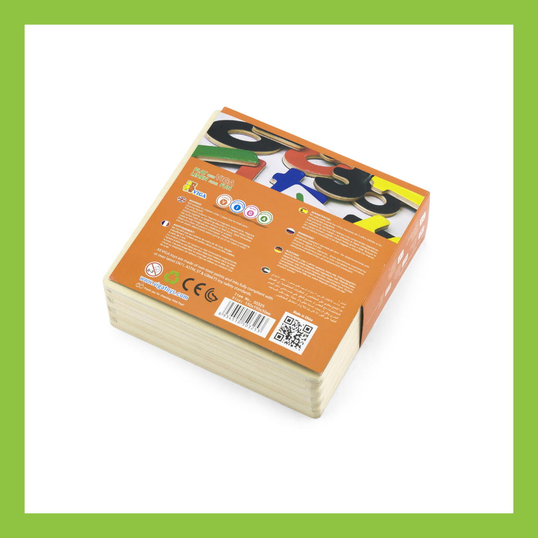 Viga Magnetic Numbers - 37pcs