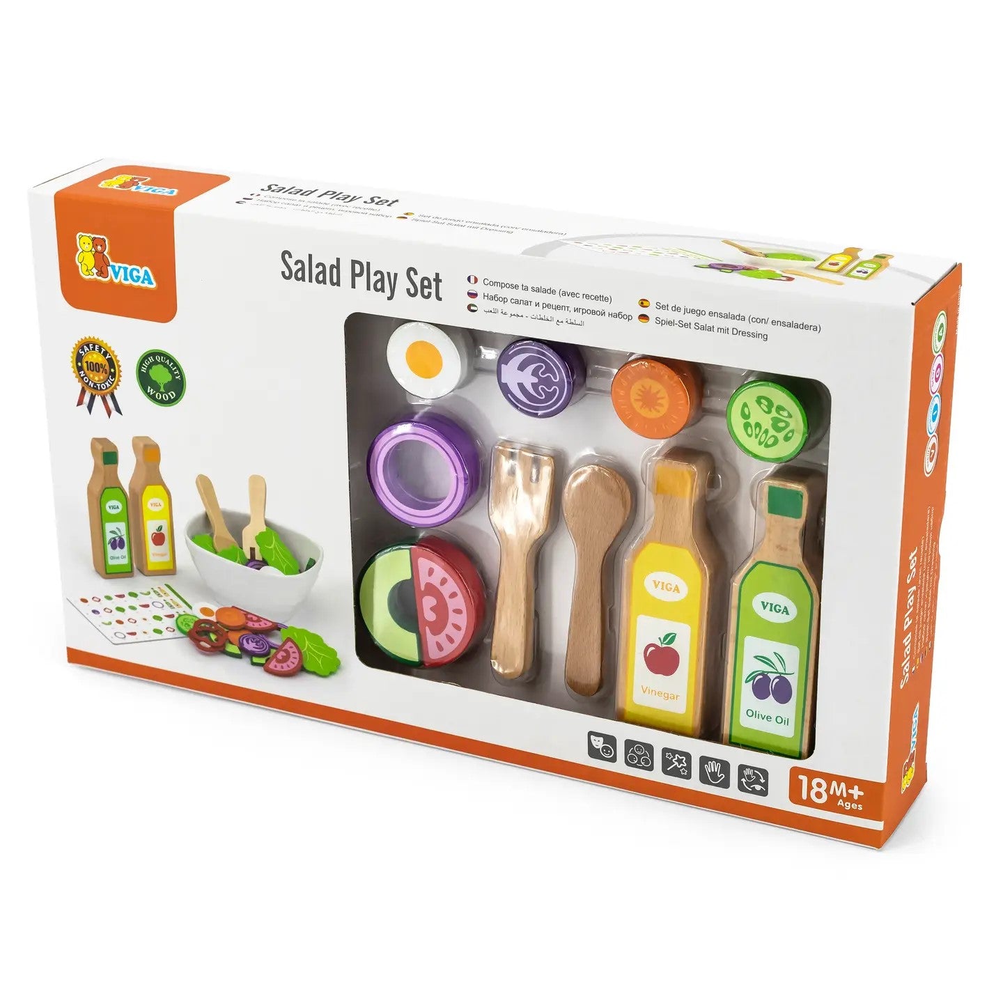Viga Salad Play Set