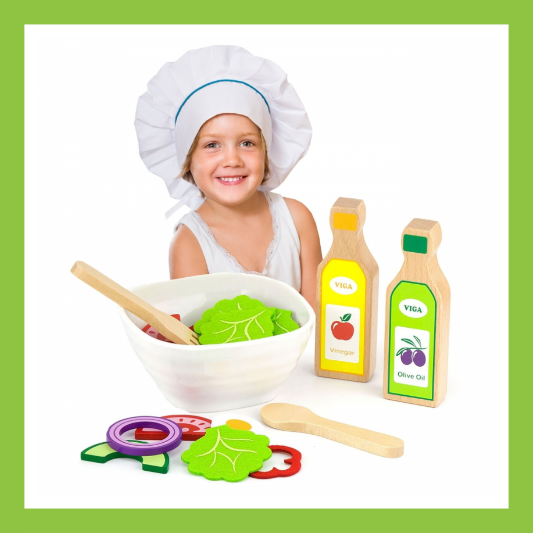 Viga Salad Play Set